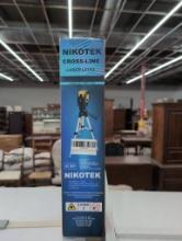 Nikotek Cross-Line Laser Level with Tripod and Accessories