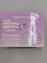 Hemme Fine Stitch Gun with Accessories and Box