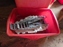PowerCraft Equipment, Cables, Gas Cans, and Miscellaneous Contents Under Table