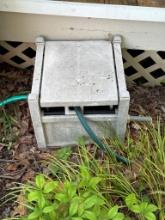 Outdoor Garden Hose Reel Storage Box