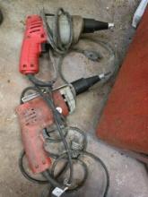 Milwaukee Power Drills and Attachments Lot