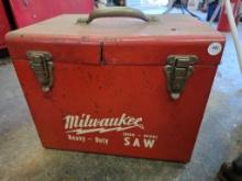 Milwaukee Heavy-Duty High-Speed Saw in Metal Carrying Case,