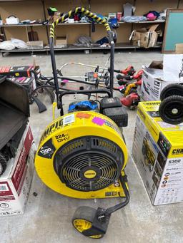 Open Box Champion 224cc OHV Walk-Behind Leaf Blower with 1300 CFM our price $299.99