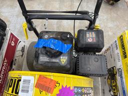 Open Box Champion 224cc OHV Walk-Behind Leaf Blower with 1300 CFM our price $299.99