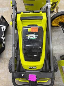 Open Box Ryobi 20-Inch 40V Cordless Self-Propelled Lawn Mower, Our Price $299.99