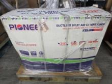 Open Box Pioneer Ductless Split Air Conditioner Outdoor Unit, Model YN018GLFI19RPE