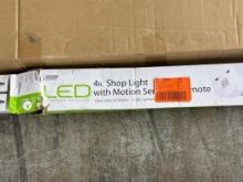 Open Box Feit Electric 4-Ft LED Shop Light with Motion Sensor and Remote