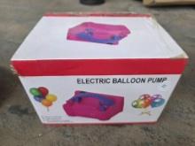 Open Box Electric Balloon Pump with Dual Operation Modes