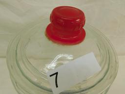 Vintage Toms Toasted Peanut Jar with Original Lid