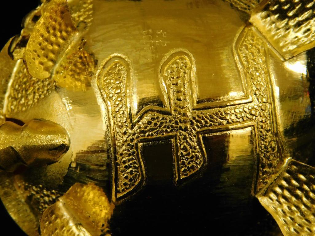 24K Gold Turtle Figure - 1.5" x 3" x 2" - Original Box - 37.47 Grams