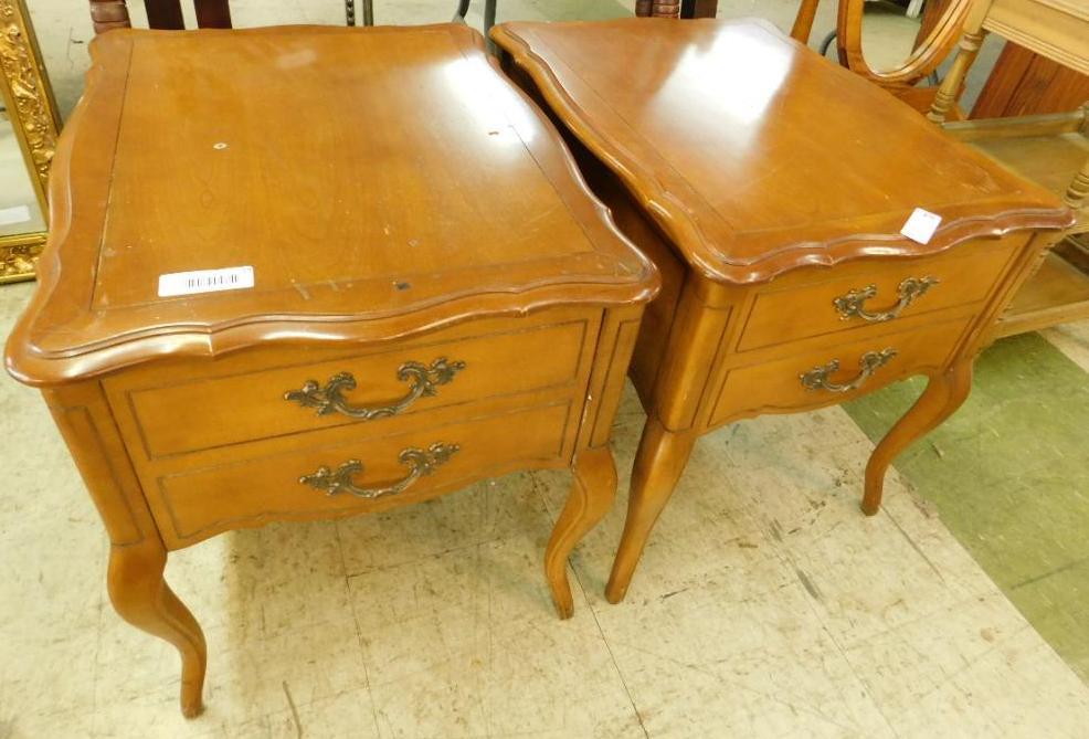 Pair of Hammary One Drawer Nightstands