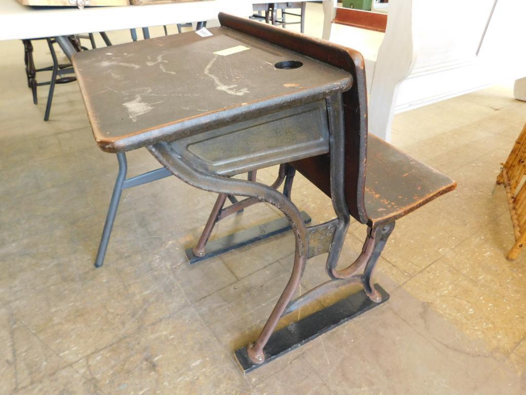 Vintage School Desk