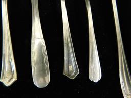 Sterling Silver - H'ordourves / Pickle Forks - Different Patterns - 100.0 Grams