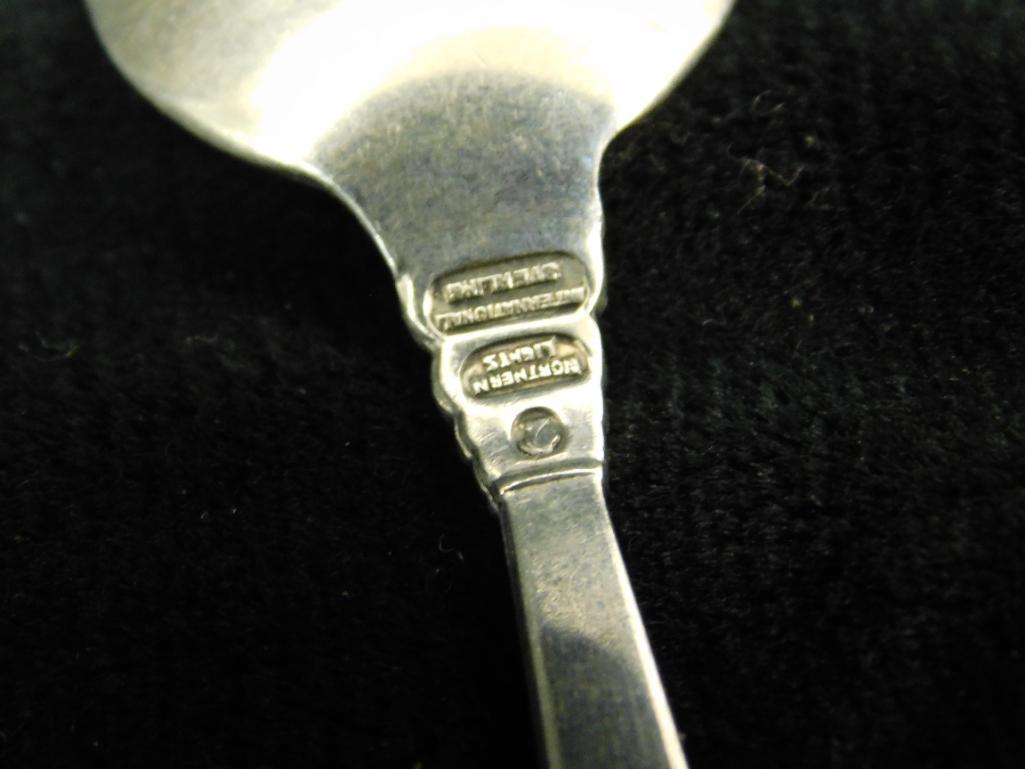 Sterling Silver - 6 Matching Demitasse Spoons - 81.0 Grams