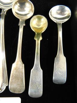 Sterling Silver - 6 Misc Spoons Plus 1 Weighted - 99.0 Grams Plus Weighted