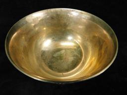 Sterling Silver - Small Bowl with Ladle - 129.0 Grams