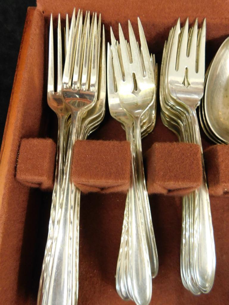 Sterling Silver - Flatware Set - Towle - Silver Mutes - 2399.0 Grams Plus 13 Weighted