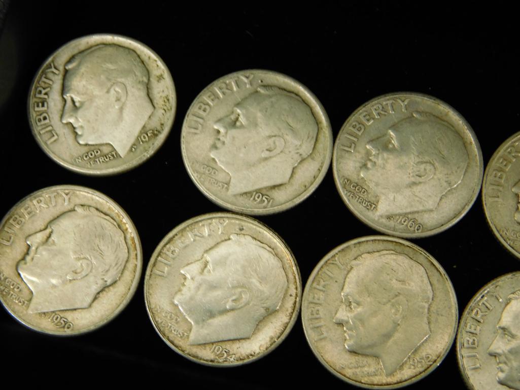 22 Silver Eisenhower Dimes