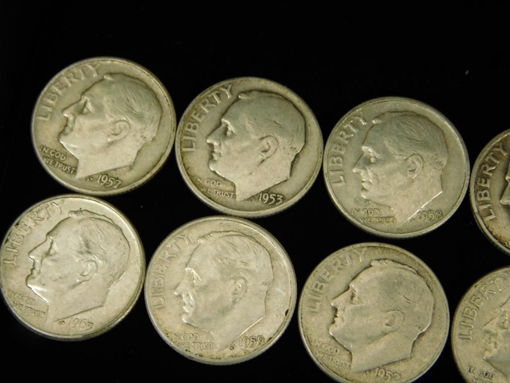 22 Silver Eisenhower Dimes