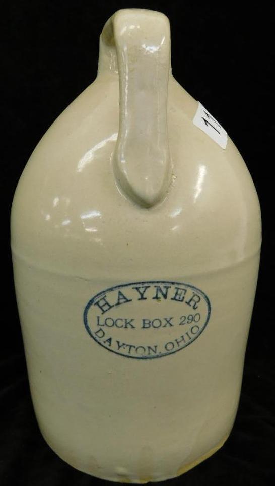 Hayner - Dayton Ohio - Pottery Jug - 11.5" x 7"