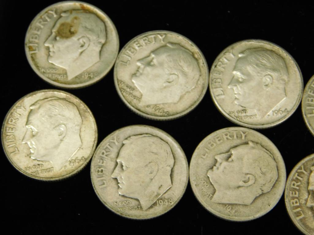 22 Silver Eisenhower Dimes