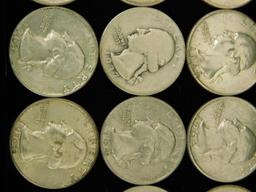24 Silver Quarters