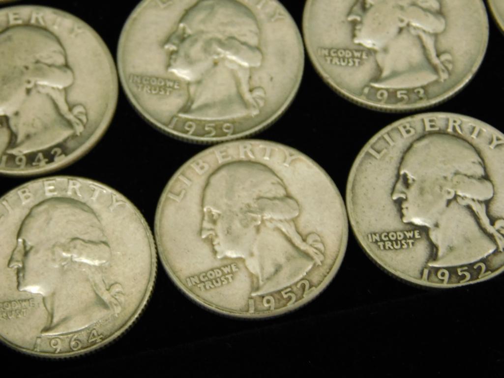 24 Silver Quarters