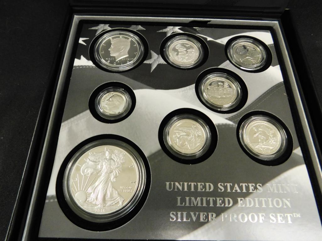 2016 Limited Edition United States Mint Silver Proof Set