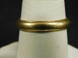 14K Yellow Gold - Ring - Size 11.5 - Band - 4.8 Grams