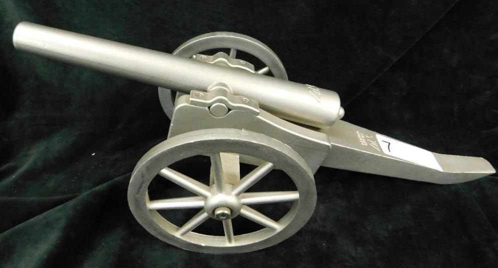 2003 AFS Cast Metal Cannon - All Metal - 7" x 17"x 6"