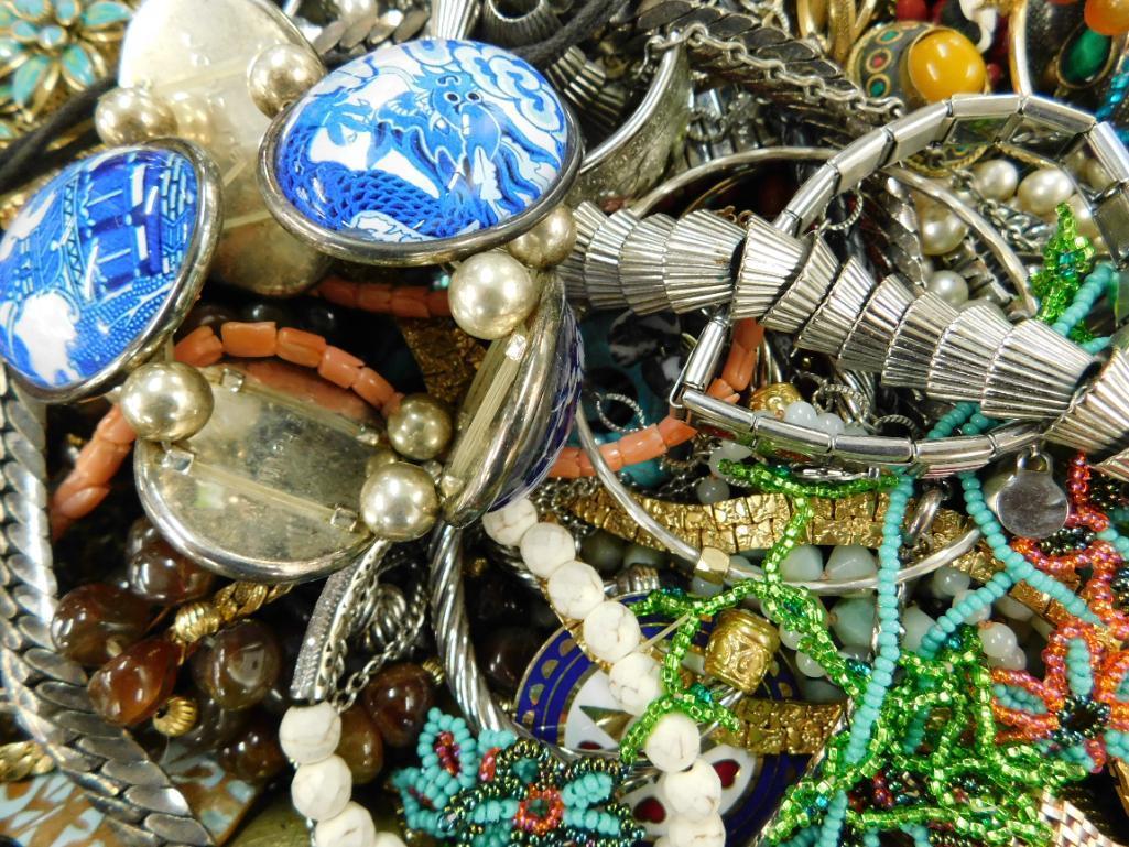 Box Lot of Bulk Costume Jewelry