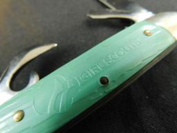 Vintage Kutmaster 4 Blade Girl Scouts Pocket Knife