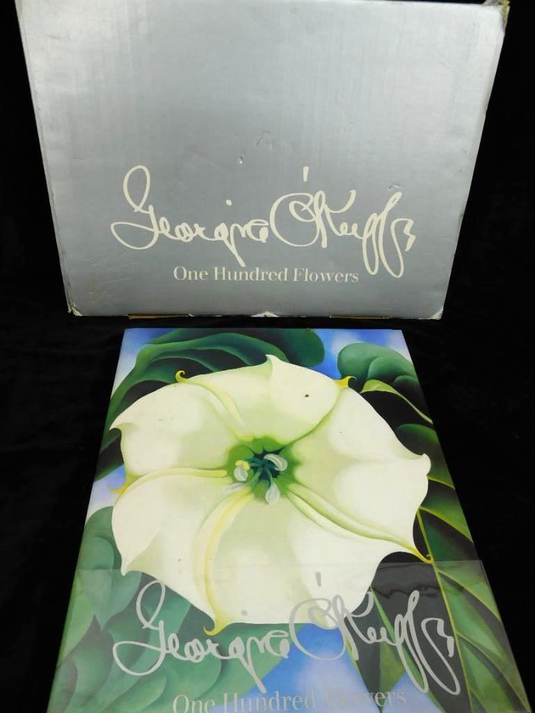 Georgia O'Keefe - Book - One Hundred Flowers - Original Box