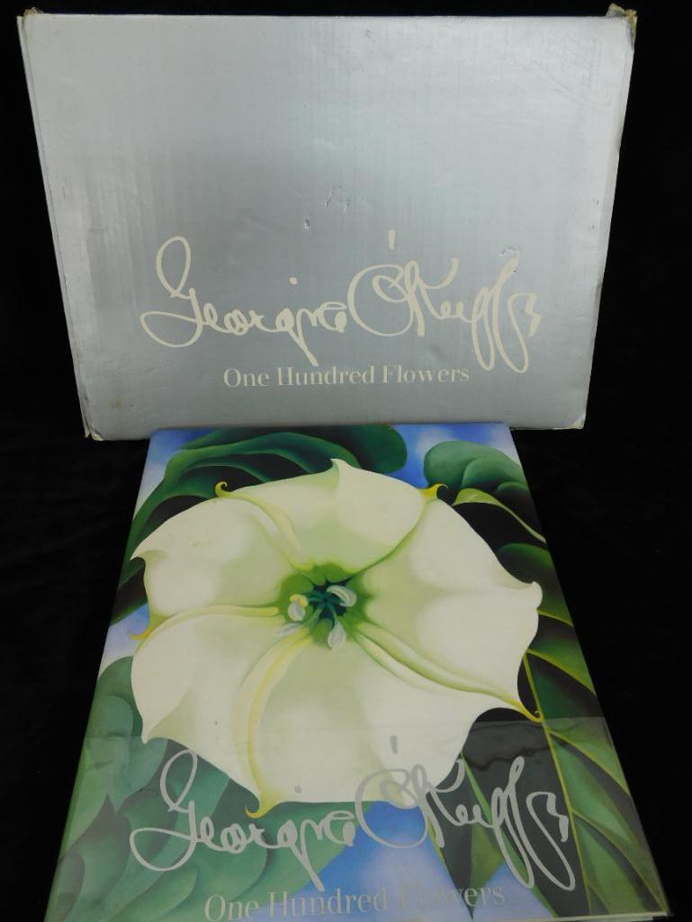 Georgia O'Keefe - Book - One Hundred Flowers - Original Box