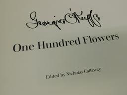 Georgia O'Keefe - Book - One Hundred Flowers - Original Box