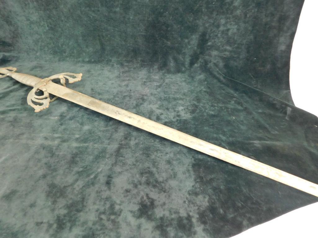 Sword - Marked "Made in Spain" - Toledo - 41" x 8.5"