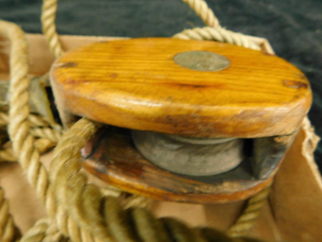 Old Brass Girl and Fish Trinket Dish - Vintage Pulley - History of England Books I & II