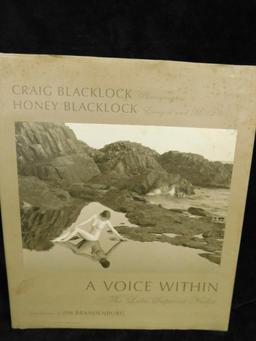 Group of 3 Nude Photography Books - 2004 Signed "A Voice Within" - Craig Blacklock - AS IS