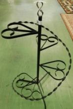 Wrought Iron Spiral Plant Stand