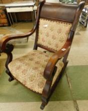 Empire Upholstered Rocker