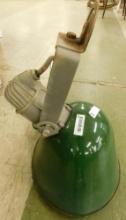 Green Enameled Outdoor Light - Wall Hung - 24" x 15" x 18.5" - #2