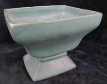 McCoy Footed Bowl - Green Glaze - 4.5" x 5.5" x 4.5"