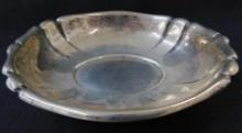 Sterling Silver - Candy / Nut Bowl 1.25" x 6.25" x 5.25" - 104 Grams