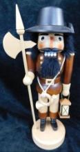 SN Seiffener Nussknackerhaus Nutcracker - Tyrolian Hiker - 15" x 5" x 7.5" - Germany