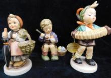 3 M.J. Hummel - Goebel - Figures - #2027 Easters Coming - #185 Accordion Boy