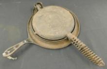 Vintage Griswald #8 Wood Stove Top Waffle Maker