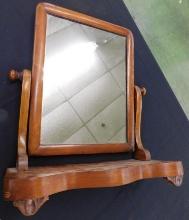 Vintage Shaving Mirror - 21" x 18" x 7.5"