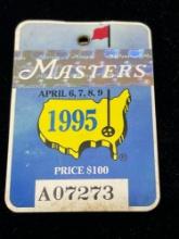 1995 Masters badge