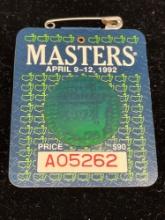 1992 masters badge