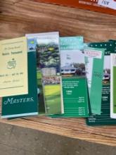 lot of various Masters, brochures, books, papers, and correspondence
